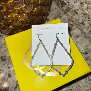 Sophee Drop Earrings in Silver